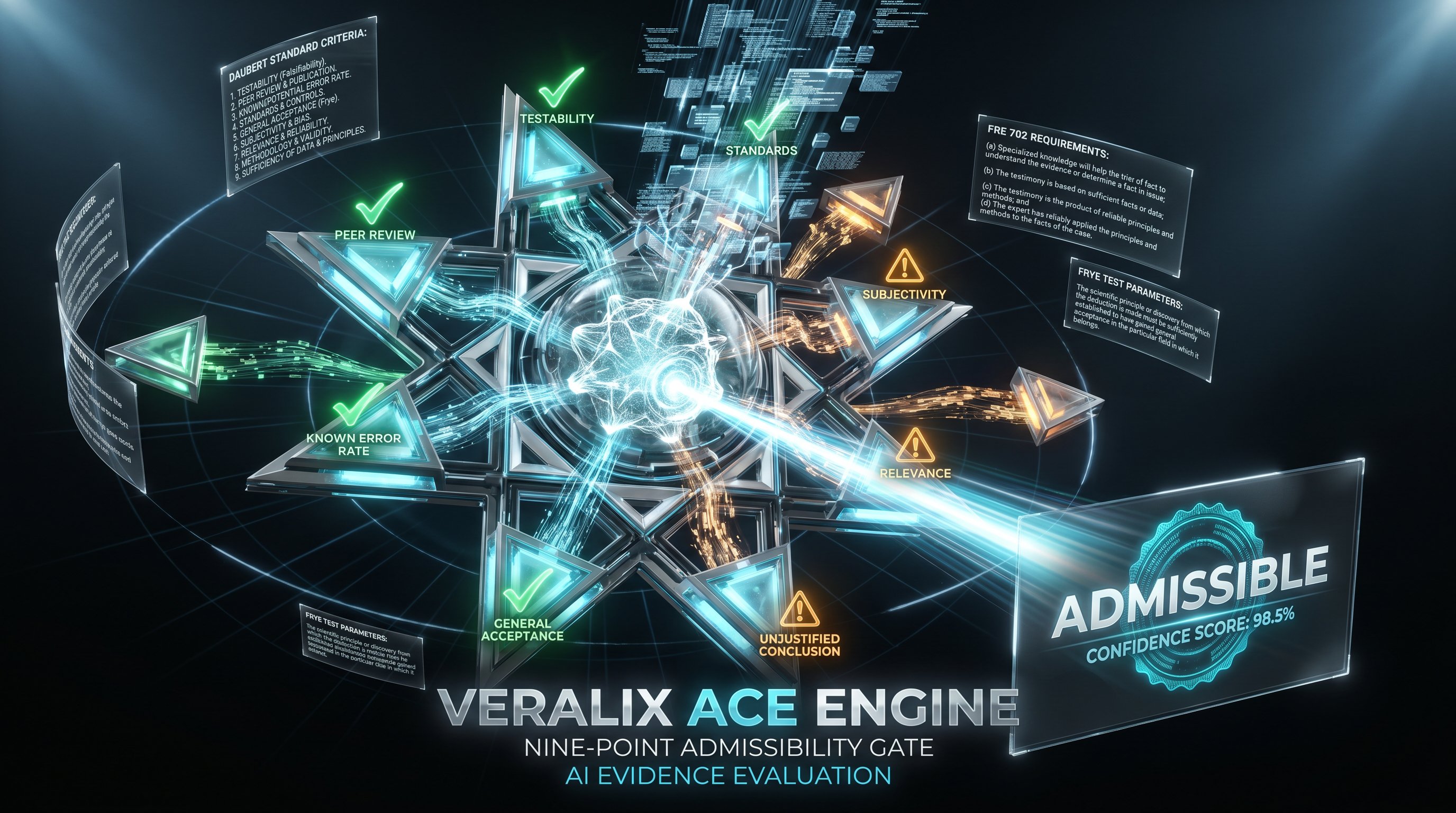 ACE Engine FRE 901/902 admissibility evaluation visualization